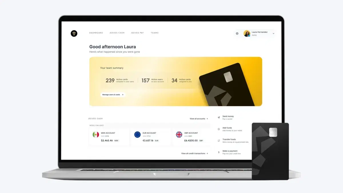 Jeeves Global AI Spend Platform