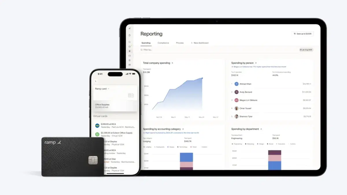 Ramp AI Expense Management Platform